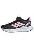 adidas Unisex Kinder RUNFALCON 5 Shoes Kids, Core Black/Pink/Silver Metallic, 32 EU