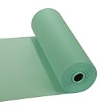 Aneco 1 Rolle Vlies Tischläufer, 30 cm x 40 m Eukalyptus Salbeigrün Tischläufer Dekoratives Tischband für Hochzeit, Geburtstage, Elegante Tischdekorationen