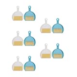 Ipetboom 10 Sätze Besen-kehrschaufel-Set Mini-handbesendose Kehrschaufel Kaufen Staubbürste Kleiner Handbesen Handfeger Und Kehrschaufel Handbesen Und Kehrschaufel Mini-tischbesen Plastik