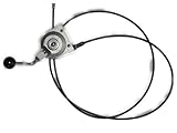 MP PARTS Gashebel inkl. Bowdenzug passend für WEBER TC 52 SE Rüttelplatte Platte