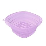 Geavonyg Schnell Kühlende Faltbare Eisbadeschüssel Für Gesicht Mit Integriertem Tablett Waschbecken Aus Silikon Für Outdoor Aktivitäten Workout Reisefreundliche Badeschüssel