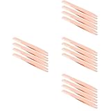 TOVINANNA 4 Sätze Augenbrauen Pinzette Nagelknipser Zart Falsche Wimpern Einzelne Wimpern Zupfer Haarschneider Für Männer Kamm Wimpernlift-set Gadgets Golden Rostfreier Stahl 4 Stück * 4