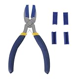 Flachzange mit Backe und 2 Paar Spitze für Modellbau und Reparaturen