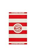 FC Bayern München I Handtuch I Duschtuch I Badetuch I Rot-Weiß I 100 x 50 cm