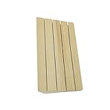 QUMIIRITY Creative Wooden Base Spielkarten Support Decor DIY Wooden Crafts Spielkartenhalter (Burlywood, 15x8x6cm)