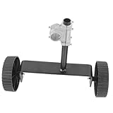 MOBUTOFU Gartenmäher Stützrolle Mit Lenkfunktion Langlebigem Material Für Handwagen Und Rasenmäherwagen Ideal Als Ersatzrad Für Generatoren Und Gartenwerkzeuge Vielseitig Einsetzbar
