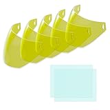 5 Pack MIGVAN Schweißhelm Vorsatzscheiben 7er Set, Innen- und Außen Ersatzgläser Schweißschutzglas 5× Außenschutzscheiben 2× Innenschutzscheiben,Ersatzscheiben für Vollautomatik Schweißhelme H-21