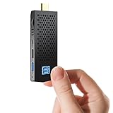 Mini PC Stick Lüfterloser, Intel Atom x5 z8350 8GB DDR3 RAM 128GB eMMc, Windows 10 Pro HDMI Mini Computer PC Stick Plug and Play, unterstützt Dual WiFi 2.4/5G/Bluetooth 4.2/4K HD/USB3.0 für Office