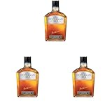 Jack Daniel's Gentleman Jack - Tennessee Whiskey -‎ Geschenkempfehlung - Ein Mix aus Karamell, Minze und dunklen, reifen Äpfeln - 0.7L/40% Vol (Packung mit 3)