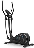 Ellipsentrainer für den Heimgebrauch, leiser Crosstrainer mit LCD-Display, Flaschenhalter