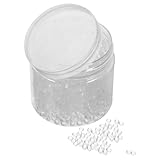 SAFIGLE Transparente Wiederverwendbare thermoplastische Perlen Flasche Formbare DIY Kunststoffkügelchen für Basteln Modellieren Reparaturen mit Farboptionen für individuelle Gestaltung