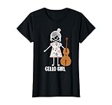 Cello Mädchen Cellospieler Violoncello - Cellistin Cello T-Shirt