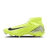 Nike Herren Zoom Superfly 10 Acad Fg/Mg Fussballschuh, Volt/Black, 44 EU