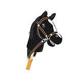 SKUTZTEK Steckenpferde Steckenpferd Silbergrau Schwarz