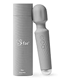 Fae Vibrator für Frauen - Kompakt & Leises Massagegerät und Wiederaufladbar - Sexspielzeug, sex spielzeug für die frau - Magic Wand mit 160 Vibrationskombinationen - Pure Serie, Moon Mist