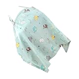 Stilldecke – Mutter-Stilltuch, Schürze mit Bogenausschnitt, Autositz-Überdachung, 97 x 70 cm, Kindersicherheitszubehör, Pflege-Komfort, Outdoor-Roadtrip, Reise-Sichtschutzlösung