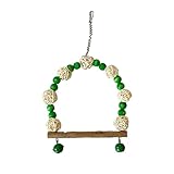 Pocoiau Lovebirds Papageien Spielzeugbrüftel Käfigständer Kletterbrücke Für Haustier Vogel Shotet Cockatiel