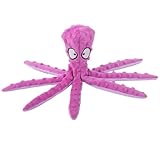 Quietschspielzeug Für Hunde,o-ktopus, Ohne Füllung, Kauspielzeug Für Hunde, O-ktopus, Plüsch,interaktives Quietschspielzeug Für Hunde,Plüschspielzeug Für Hunde, O-ktopus, Unzerstörbares Hundespielzeug