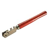 Multifunktionaler tragbarer 6-Rad-Glasschneider, rund, flach, Schneidwerkzeug, Glashandwerk, Schneidwerkzeug, Schneiden von Glasfliesen