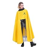 OUUOYSD Doppelter und einzelner Fahrradregenmantel, wasserdicht, winddicht, Unisex, mit Kapuze, Regenponcho, für Fahrrad, E-Bike, Roller, Regenschutz, Staubschutz, Einzigartige Farbe, S