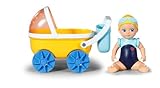 BABY born 838099 Baby bornSplish Slpash Kinderwagen mit Emma