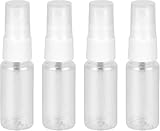 4 X 20ml Sprühflasche Klein,Spray Bottle,Sprayflasche Leer,Zerstäuber,Mini Sprühflasche,Kleine Sprühflaschen Zum Befüllen,Zerstäuber Sprühflasche,Sprühflaschen Befüllen,für Parfüms,Öle,Wasser,Alkohol