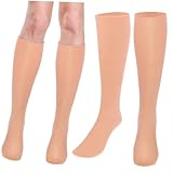 Beavorty Feuchtigkeitsspendende Sebs langsocken für Damen Weich und Elastisch Intensiv Pflegend gegen Trockene Rissige Haut Exfolierend und Feuchtigkeitsspendend Waschbar und