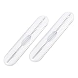 Professioneller Mitesserentferner & Milienmesser aus Edelstahl - Komedonenquetscher mit Anti-Rutsch-Griff & Etui - Präzisionswerkzeug für Gesichtsbehandlung, Hautpflege und Kosmetik