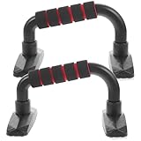 Parliky 2 Stück Liegestützgriffe aus Stahl mit Schaumstoffgriff Heim Trainingsgerät für Armmuskulatur und Brusttraining Rutschfestes Fitnesszubehör für Effektives Workout zu Hause