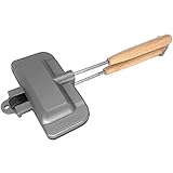 Goufride Hot Dog Toaster, Doppelseitige Sandwich-Backform, Käsebereiter, Sandwichmaker, Flip-Pfanne