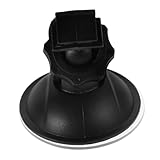 ULTECHNOVO Kassettensaugnepokalständer Fahren Dashcam Halterung Saugnapf Auto Dash Recorder -Halterung Montagepalette Schnellveröffentlichung Dashcam Mount Auto -Sportkamera -Halterung Black