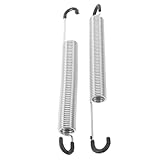 Anneome 2 Stück Zugfedern aus Stahl 18cm für Relaxsessel Sitzmechanismus Ersatzteile für Sofas Schaukelstühle und Gartenliegen zur Reparatur