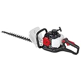 Scheppach Benzin Heckenschere HTH250/240P (1,0 PS, Schnittlänge: 600mm, Schnitt- Ø: 27mm, 180° drehbarer Handgriff mit Vibrationsschutz, Schnellstop-Bremsfunktion)+