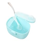 JOINPAYA Tragbare Milchpulver Blaue Milchlagerbox Für Babys Luftdicht Und Feuchtigkeitsbeständig Ideal Für Die Aufbewahrung Von Babynahrung