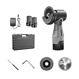Mini Winkelschleifer, Lithium-Batterie, wiederaufladbare Haushaltsmaschine, tragbare Schleifmaschine und Schleifen Polieren J4w3 Klein