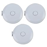 Skandinavisches ABS-PVC-Glasfaser-Bandmaß, Doppelskala für Bastel- und Bauprojekte, ABS-PVC, Glasfaserband, 1,5 m