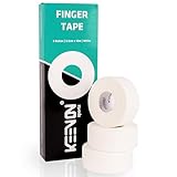 keenon sports® Boulder Tape Klettertape – Fingertape Klettern Kraftsport – Handtape Volleyball, Basketball, Handball – hautfreundliches Sporttape (3 Rollen je 10m, 2,5cm breit, Weiss)