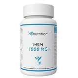 MG nutrition® MSM | 1000 mg | 90 Tabletten | Premium Qualität