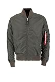 Alpha Industries Herren Jacke Ma-1 TT, Grau (Rep.Grey 04), Medium