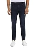 TOM TAILOR Herren 1021434 Josh Regular Slim Jeans, 10173 - Dark Stone Blue Black Denim, 34W / 36L EU
