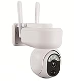 PESAIR 4G LTE Überwachungskamera Innen mit SIM Karte, 360° PTZ IP Kamera Indoor Ohne WLAN Indoor mit Wiederaufladbare Batterie, Farb-Nachtsicht, 2-Wege-Audio, PIR Erkennung, IP66
