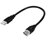 Swiixxer USB-Adapterkabel Firewire IEEE 1394 6-Polige Buchse auf USB 2.0 AM-Adapterkabel Plug-and-Play für Digitalkamera, Einfach zu Verwenden, Langlebig