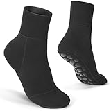 HOTUT Neopren Socken,3mm Warm Halten Tauchsocken, Beachsocken für Männer Frauen,Rutschfeste Wassersport Schwimmen Socken für Tauchen,Schnorcheln,Schwimmen,Surfen, Segeln,Kajakfahren