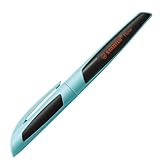 STABILO - Füller - Flow SPORTY in hellblau/schwarz - Einzelstift - inkl. Patrone