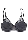 s.Oliver Damen Pb616 Push-Up-BH, Grau, 75A EU