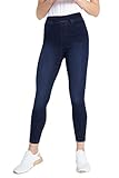 CityComfort Jeggings Damen Stretch, Skinny High Waist Jeans Damen Bequem & Dehnbar (Indigo Blau, 40)