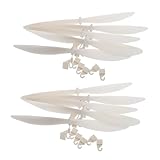 ORFOFE 20 Stück Propeller Für Modellbausatz Flugzeugpropeller Flugzeugpropeller Propeller Modellflugzeugpropeller DIY Flugzeugbausatz Für