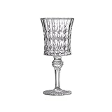 ETHORY exquisit Weinglas aus Kristallglas, Vintage-Cocktailgläser mit langem Stiel, Rotweinglas für Zuhause, Bar, Hotel wiederverwendbar