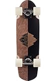 TITUS Ornament TM 26' Cruiser, Black-Brown-Gold, Unisex, Jugendliche und Erwachsene, Cruiserboard