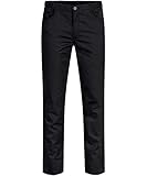 Größe 62 Greiff Gastro Moda Herren Cuisine Basic 5-Pocket-Hose Regular Fit Schwarz Modell 5321